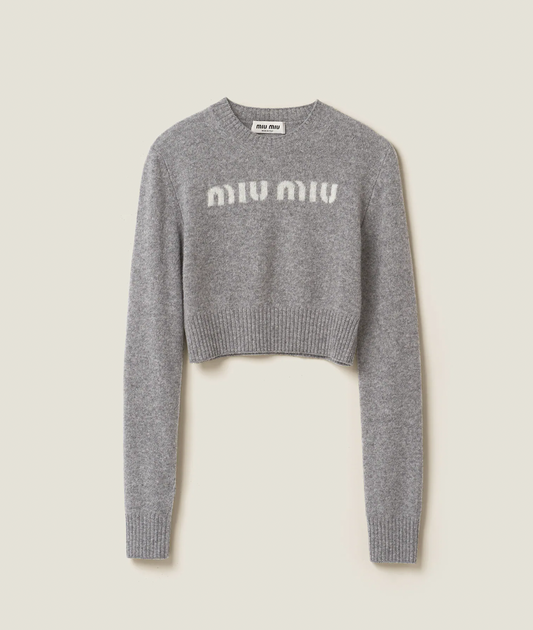 MM STRICKPULLOVER GRAU